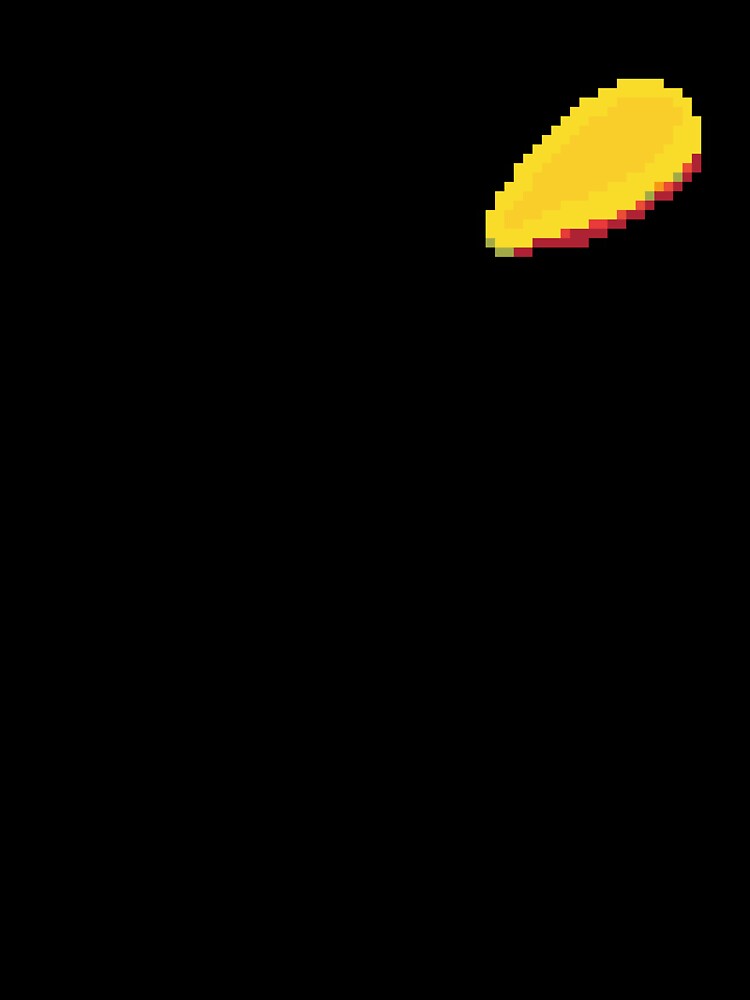 Pixel Mango Slice - pixel food art by LittleFoodShop