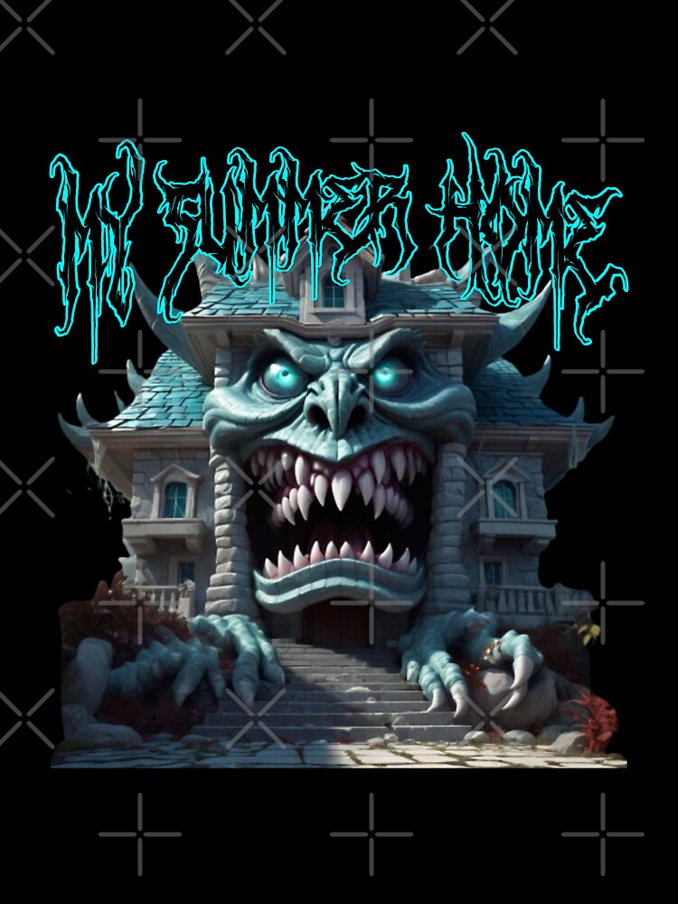 Creepy Scary Funny Monster House "My Summer Home" by EmeraldCauldren