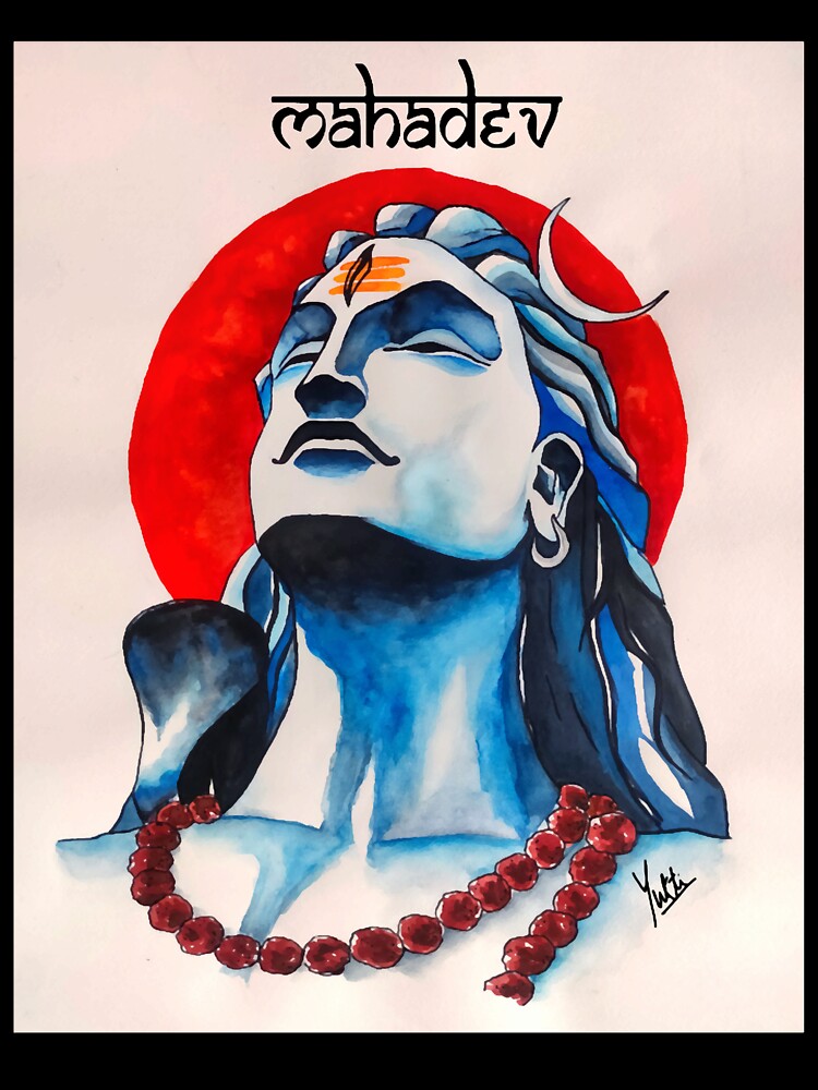 CLord Shiva Painting Oversized by ABWframk