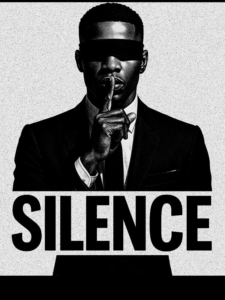Silence in a black suit by Design-Buffet