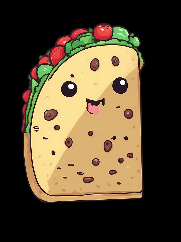 Kawaii Taco by macadolie