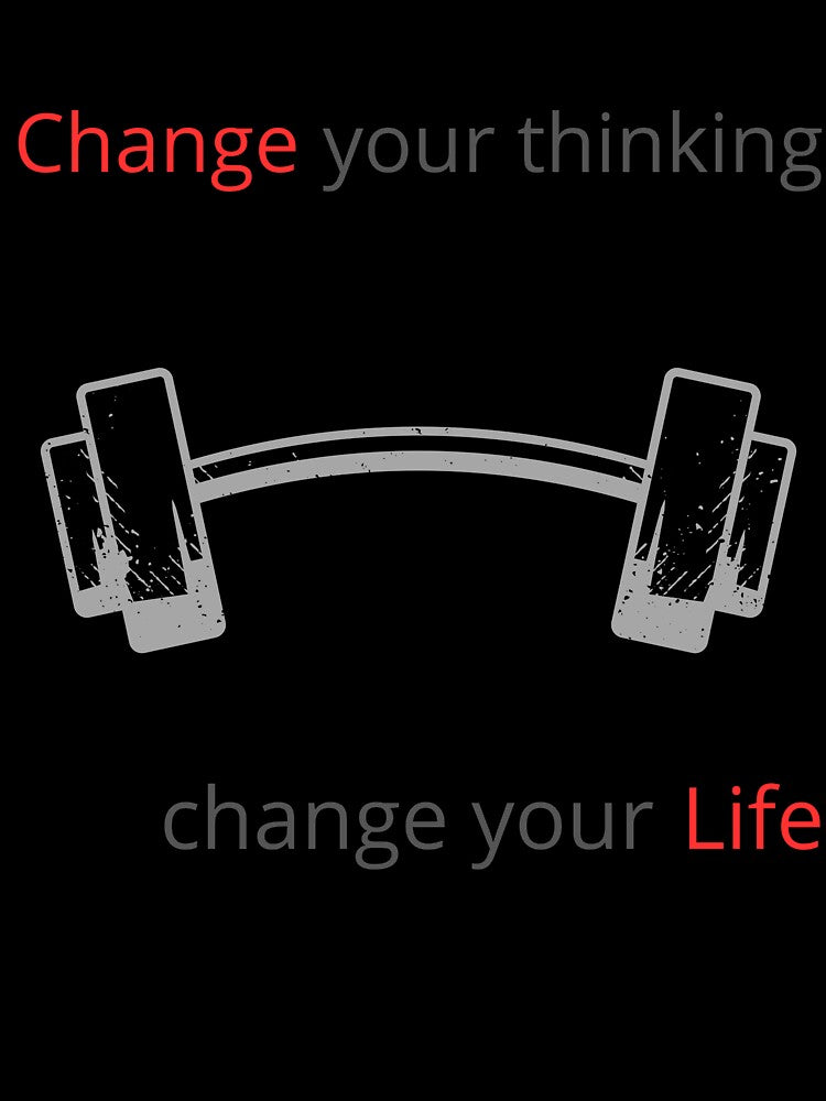 "Change your thinking, change your life" positive gifts by Nikoverse