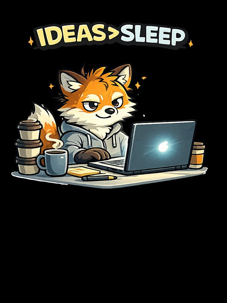 Ideas Over Sleep Funny Designer by trendink77
