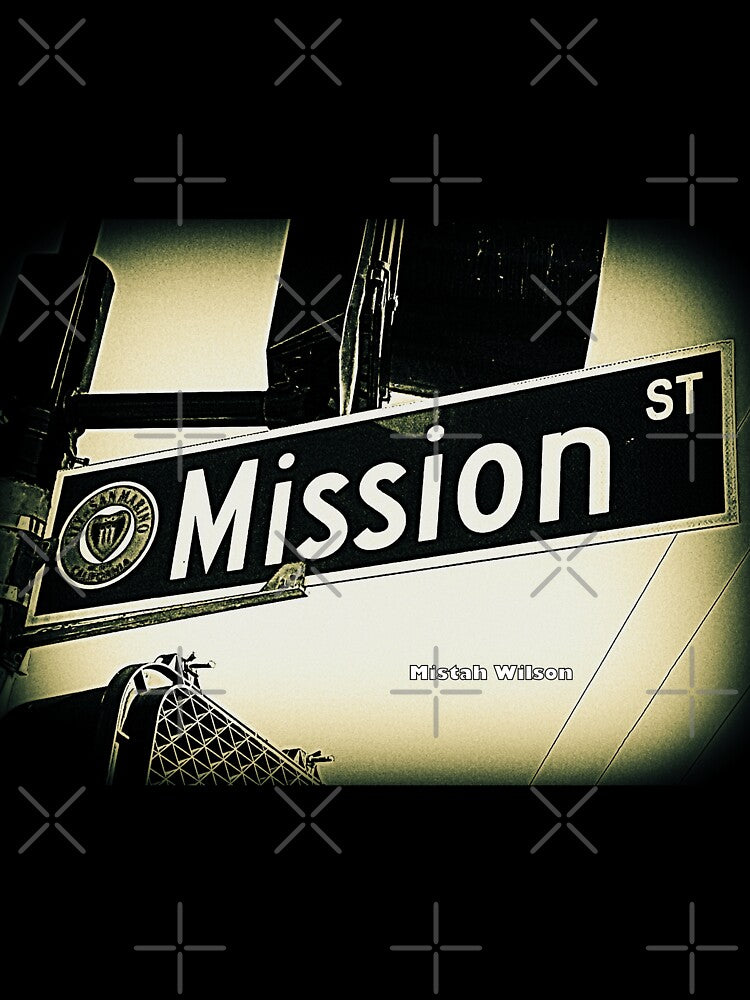 Mission Street, San Marino, CA by Mistah Wilson by The Street Sign Store