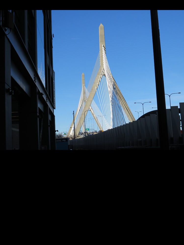 Modern Bridge, Modern Architecture, Boston, Massachusetts by lenspiro