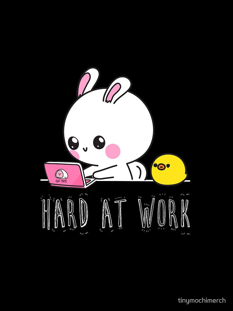 Hard at Work | Tiny Mochi Project by tinymochimerch