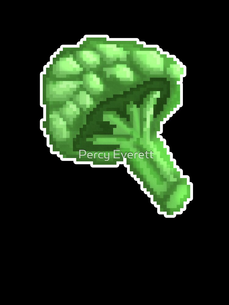 Pixel Art Broccoli by Percy Everett