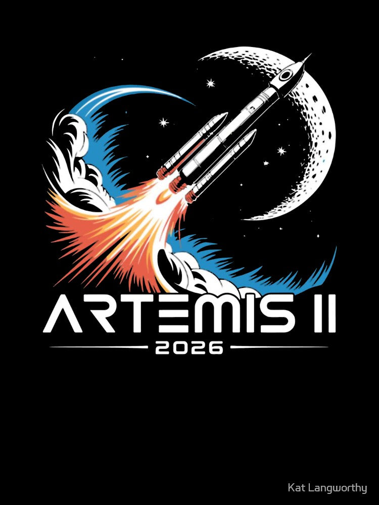 Artemis-2 T-Shirt_86985721 by Kat Langworthy
