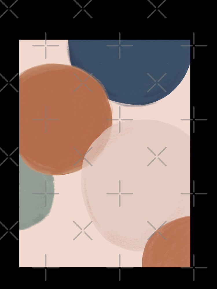 Oversized Gouache Circles by Menina Lisboa