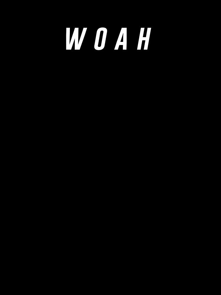 Woah text design by hansanity