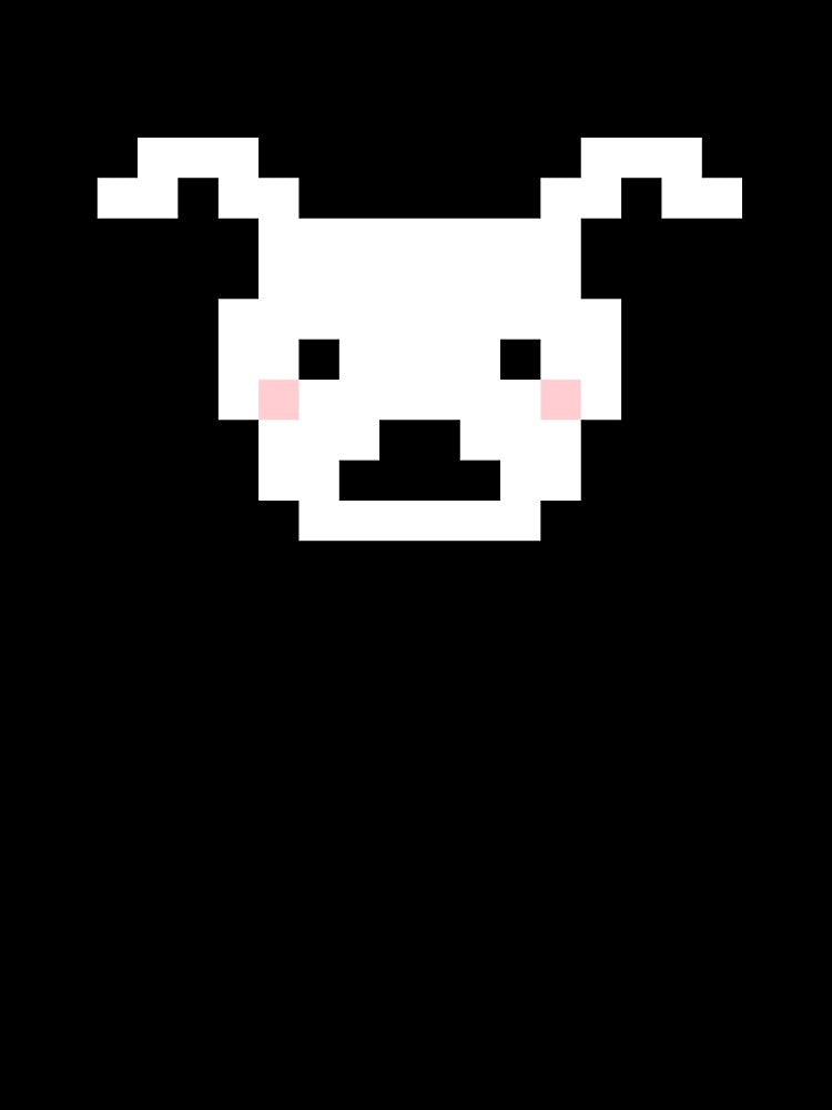 Minimalist Dog Pixel Art by Heyo-Mayo182