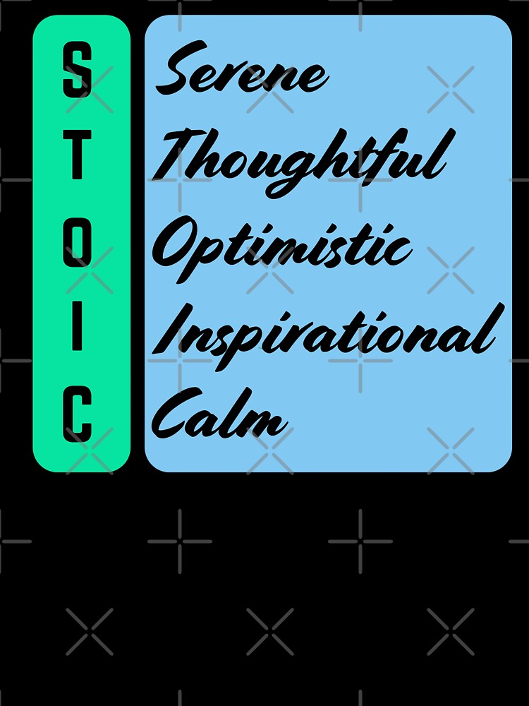 Stoic Meaning | Stoicism Philosophy,  Daily Stoic Life by LexaArtworks