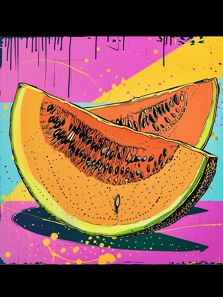 Rockmelon Pop Art 3 by AstroRisq