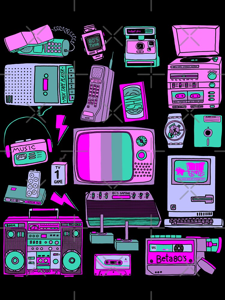 80's Tech by jenbucheli