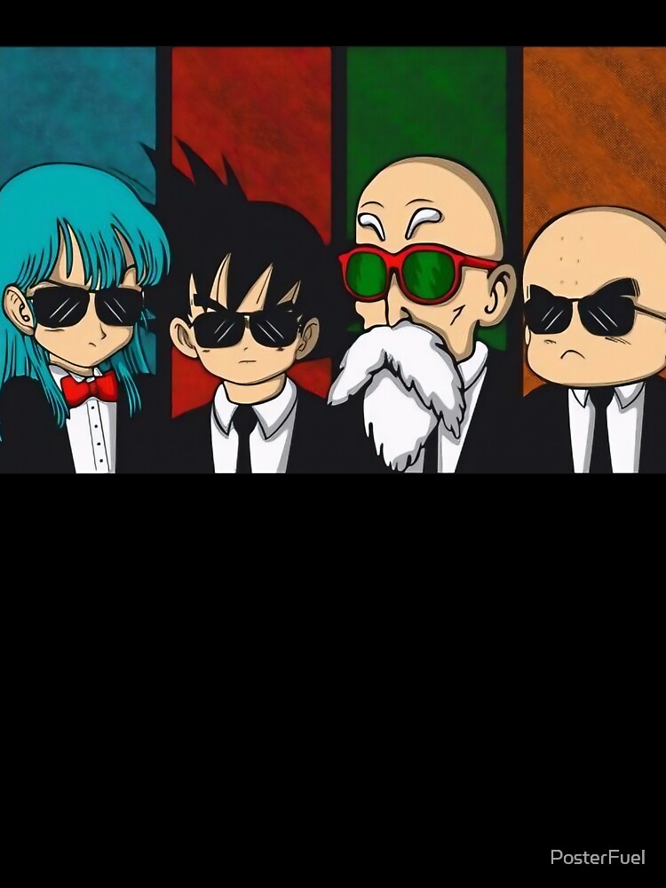 Anime Squad – Retro Cool Characters Streetwear Design by PosterFuel