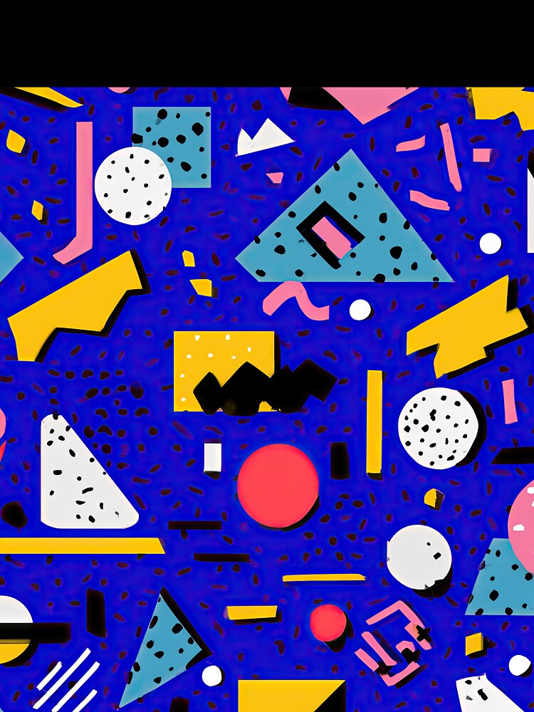 80s and 90s Retro Pop Pattern by AeonAcademy