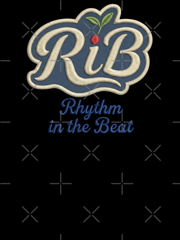Heritage Steel Navy Vintage Varsity Script Logo by Rib-Brand