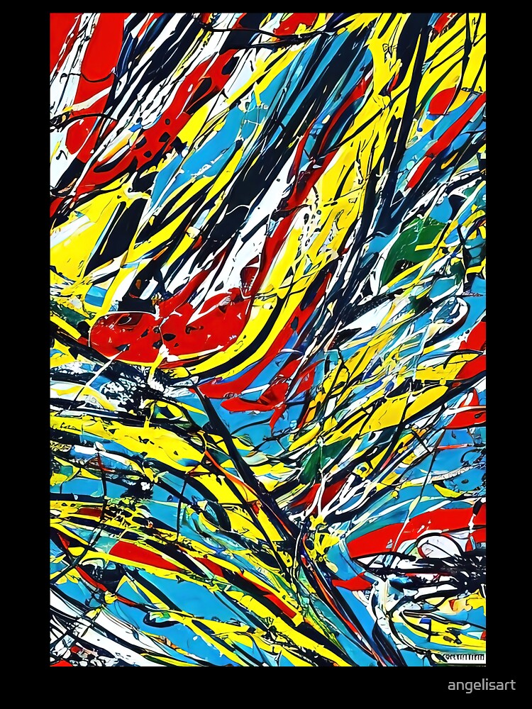 Modern abstract Art No13 by angelisart