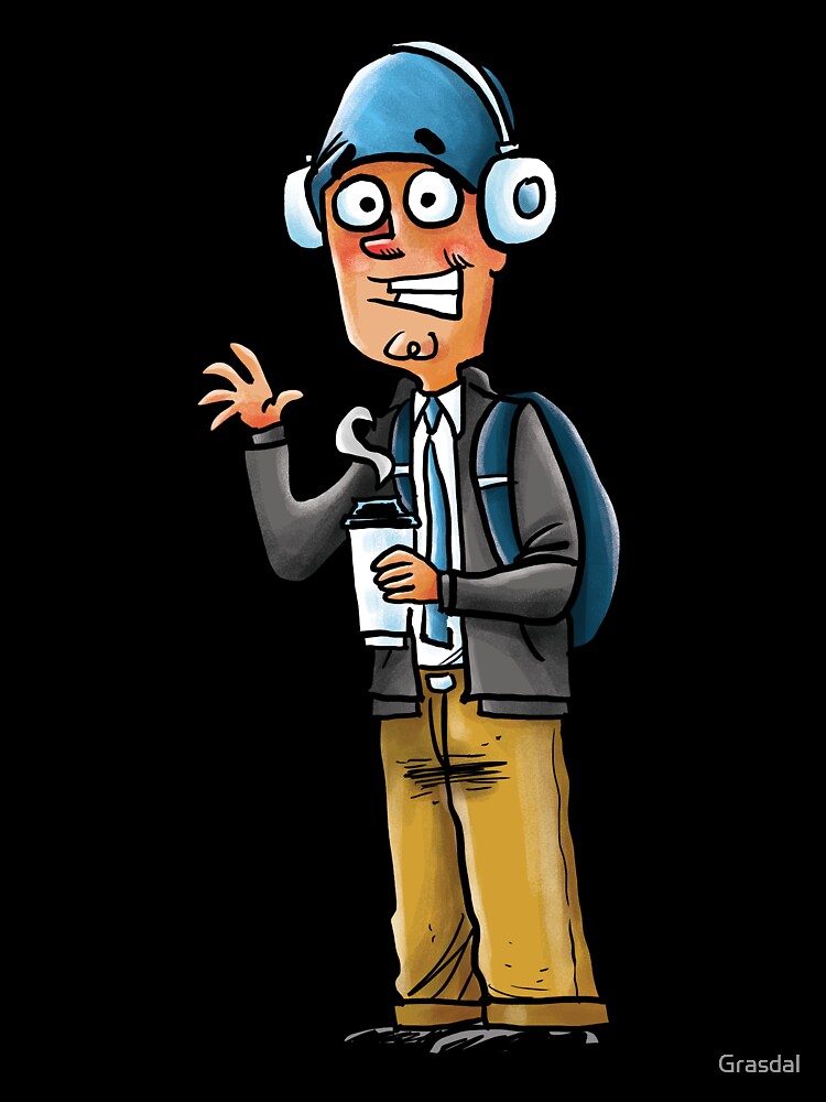 Commuter Dude by Grasdal