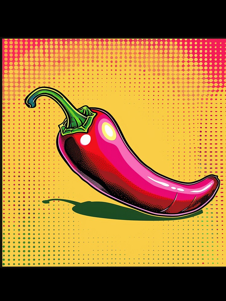Chilli Pop Art 3 by AstroRisq