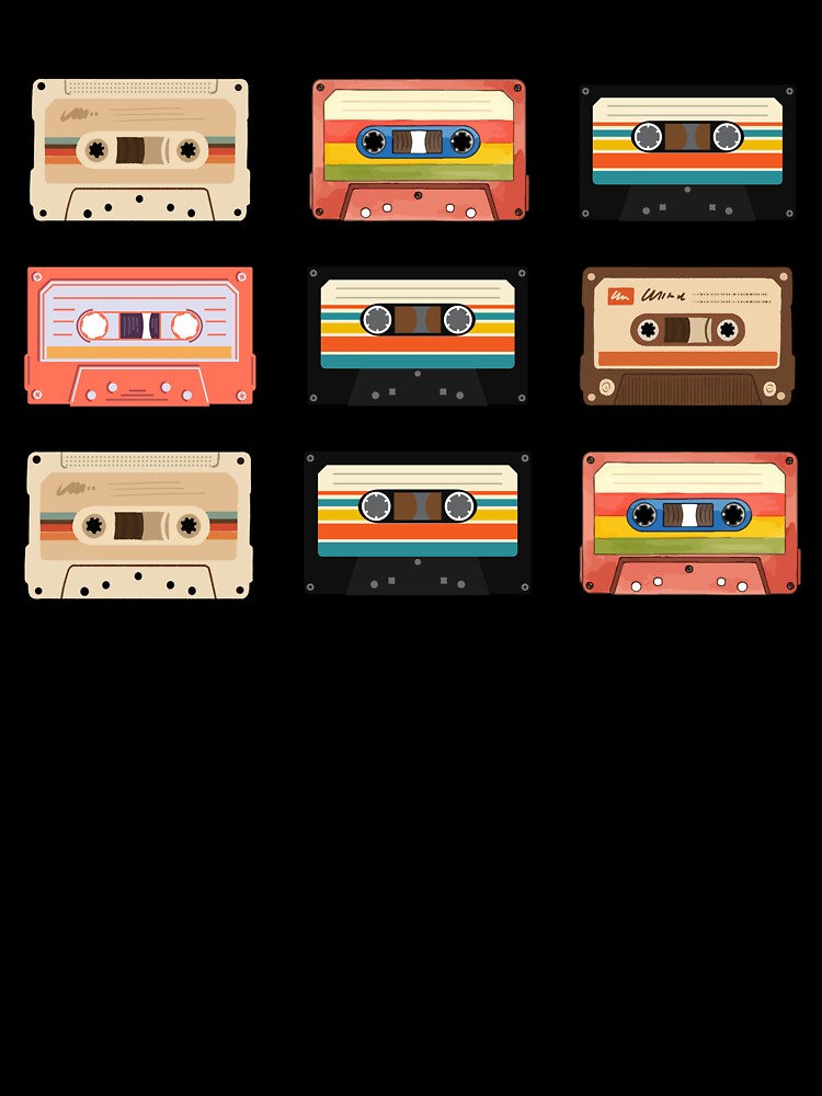 Vintage tape - retro cassette pack by Luisshopp