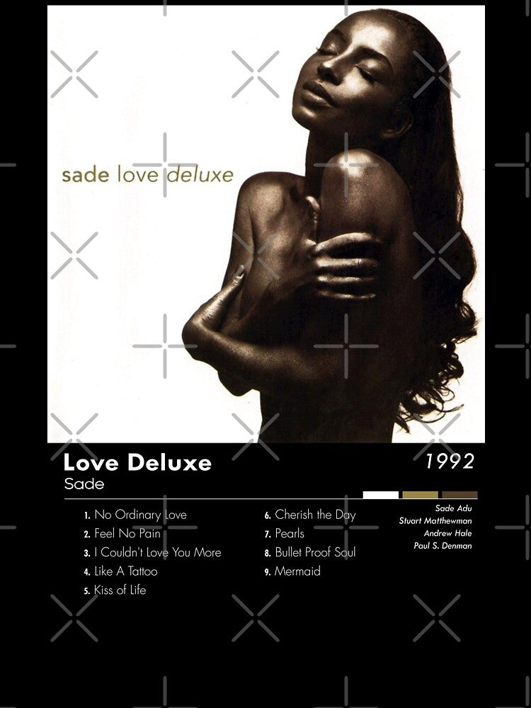 Sade - Love Deluxe | Album Card (Dark) by theoralcollage
