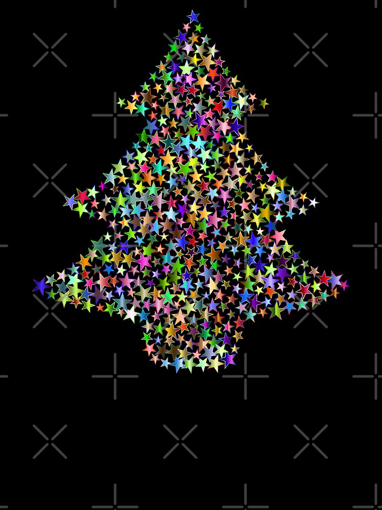 Sparkly Stars Christmas Tree by KATZEI