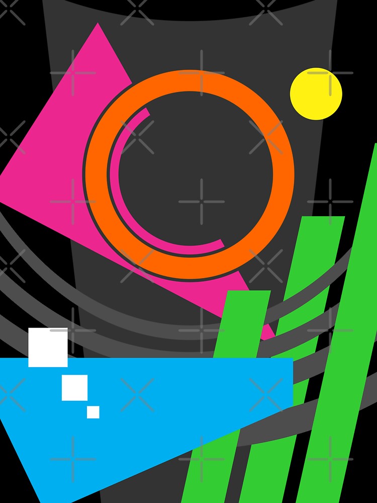 MINIMALIST AESTHETIC DESIGN GEOMETRIC FIGURES - MODERN COLORS 1 by CuPensky