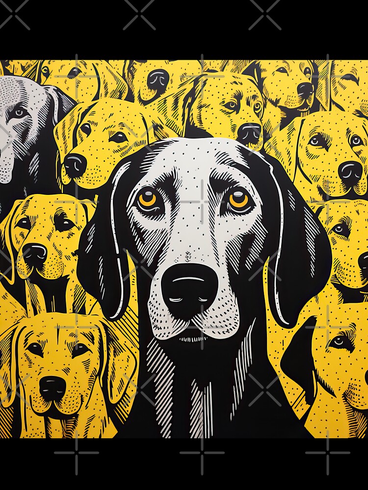 Dog Pop Art by magicartjourney