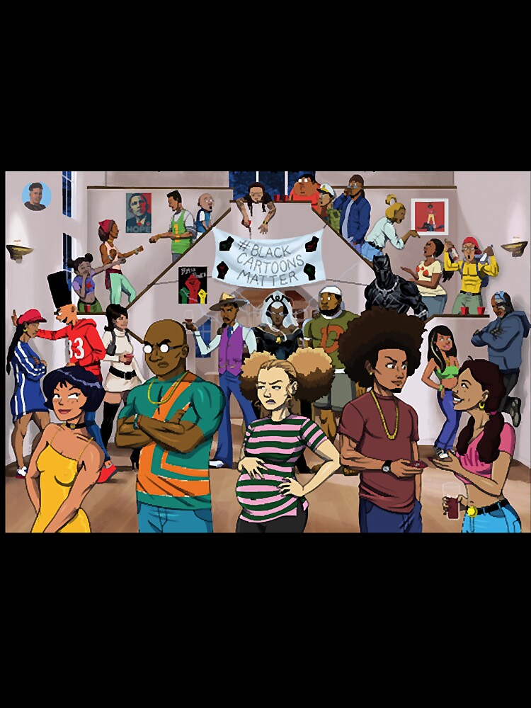 Black Cartoon Reunion 1 by JeffreyMo94222