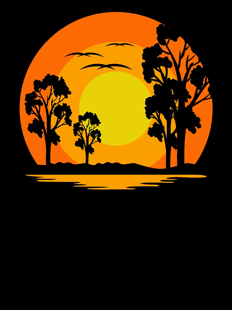 Vintage Retro Sunset by XbaeX