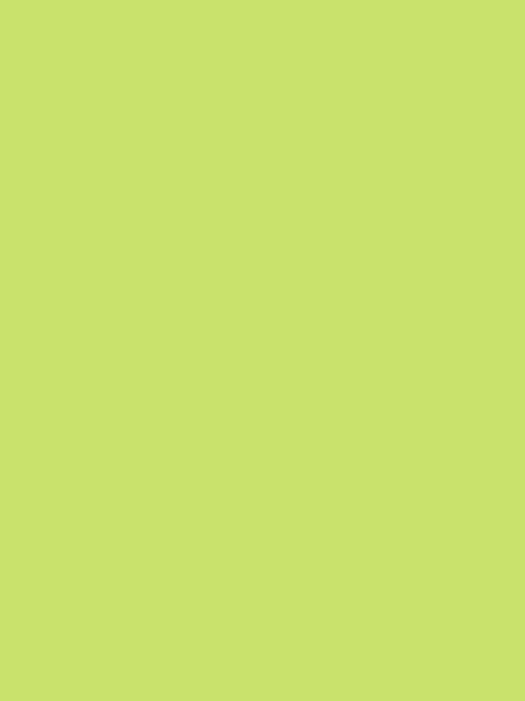 Pistachio Chartreuse Solid Color by kierkegaard
