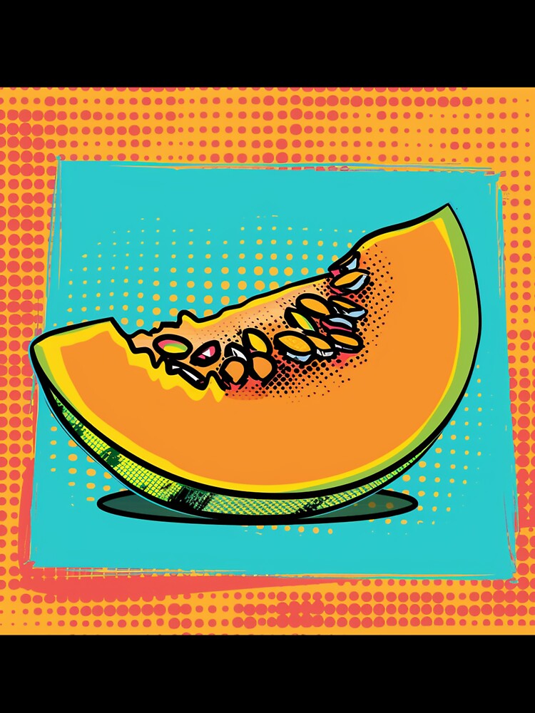 Rockmelon Pop Art 4 by AstroRisq