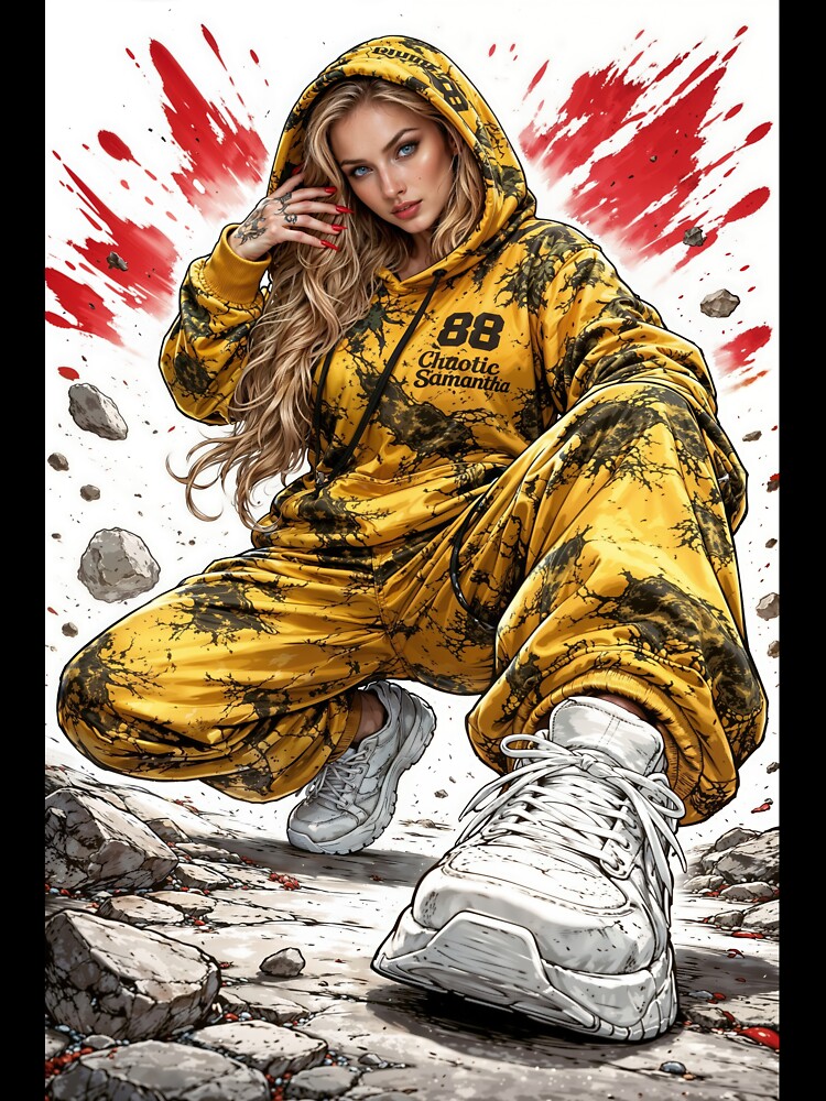 Samantha: Chaotic Streetwear by Samantha AI Artist