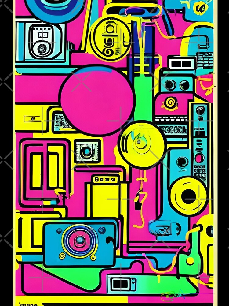 80’s Pop Art Vibes 14 by AI Crypto Warlord