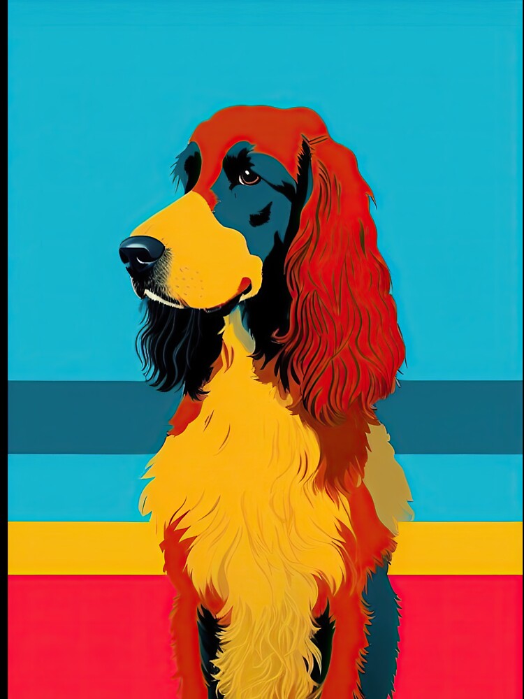 Cool Pop Art Cocker Spaniel Design by bobbi-gyre