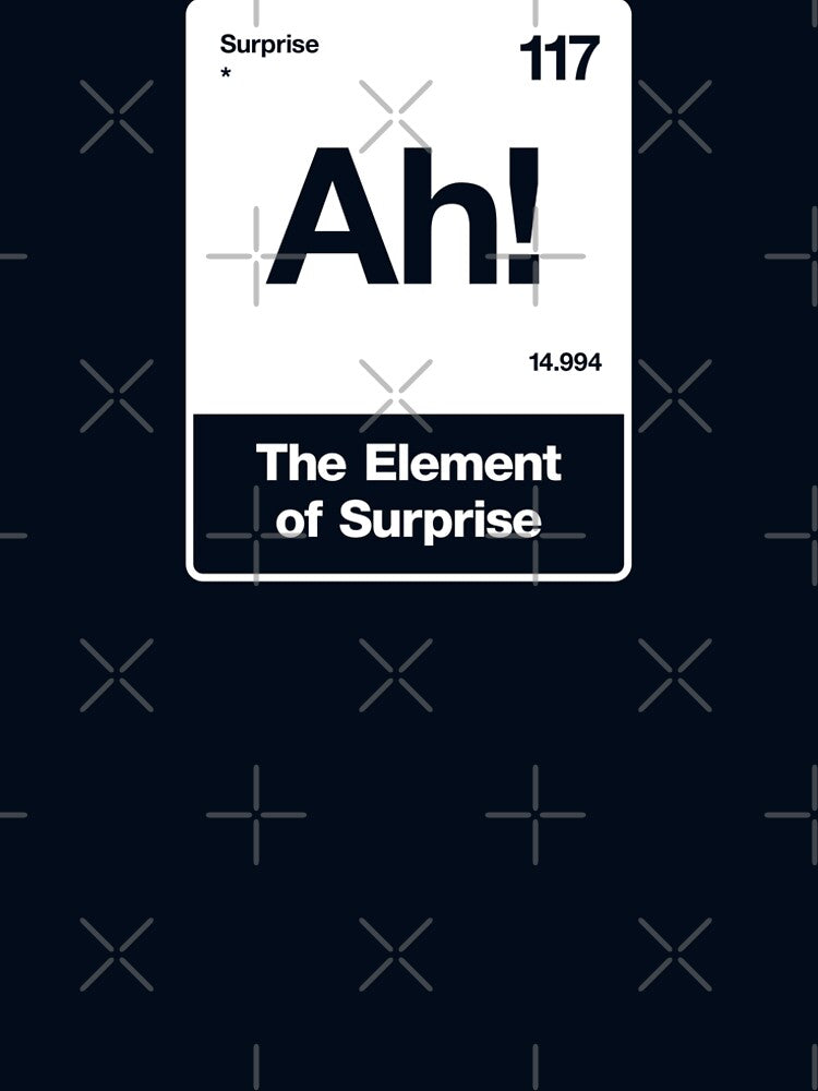 Ah! The Element of Surprise by The Castle Gift Shop