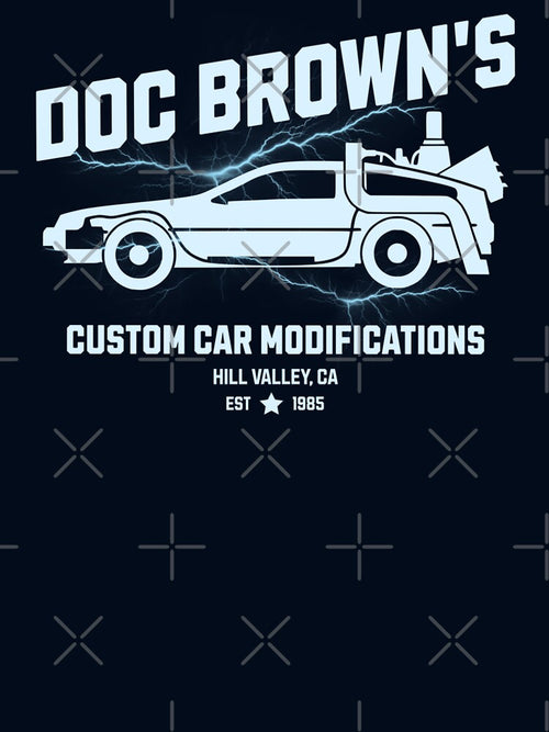 Back to the Future Doc Brown's Car Modifications by humnoo