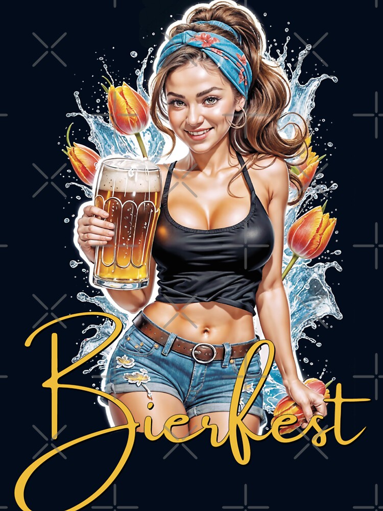 Bierfest lady by MangaCortaTees