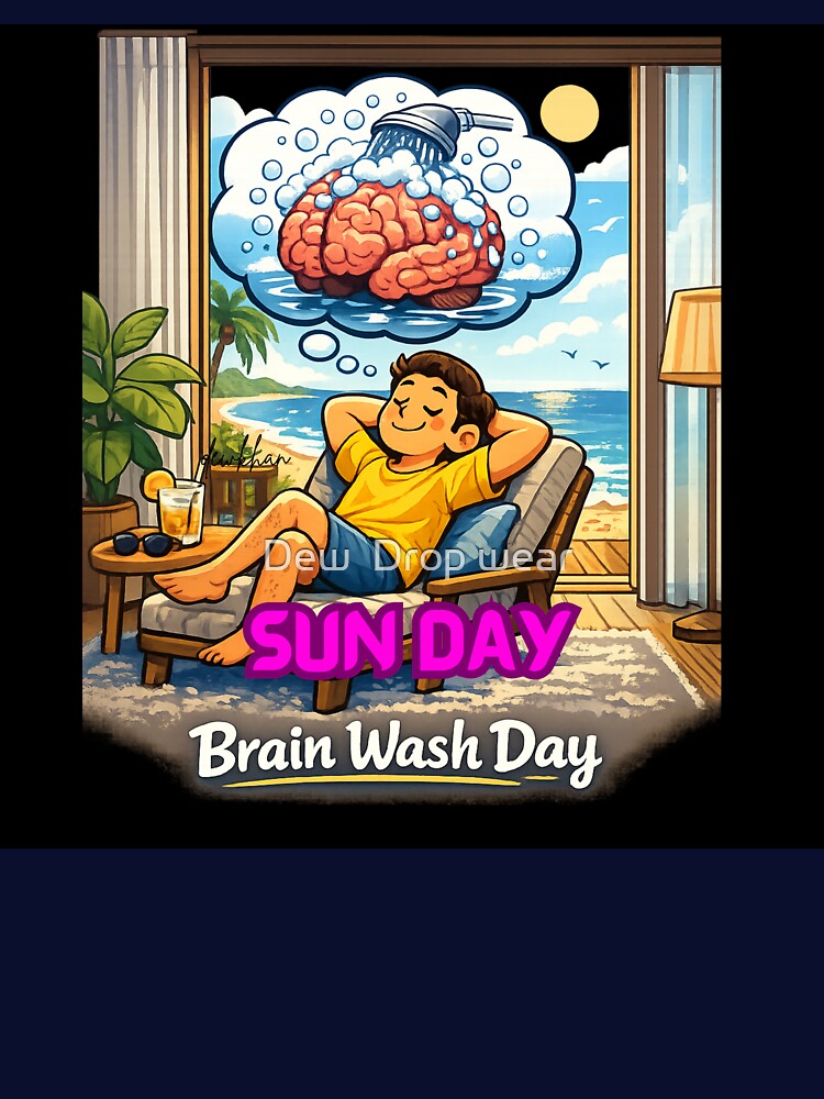 Lazy Sunday + Funny Concept by Dew  Drop wear