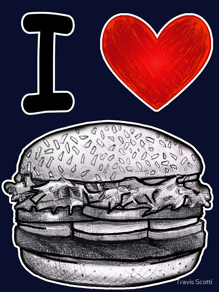 I LOVE BIG BURGERS by Travis Scotti