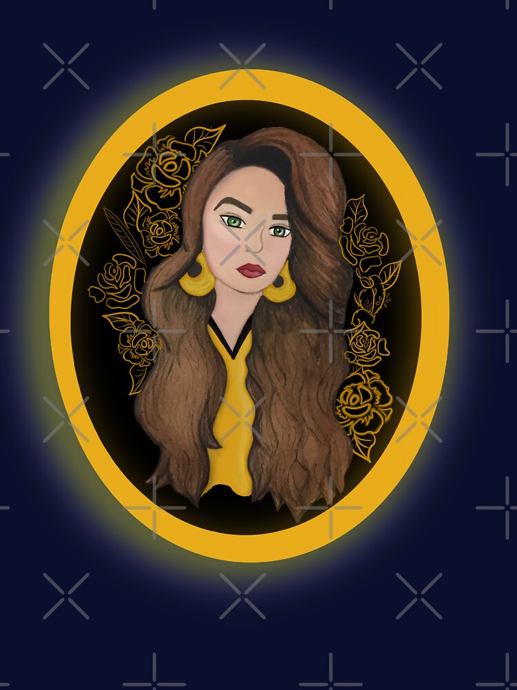 Golden woman by Artsbymeli