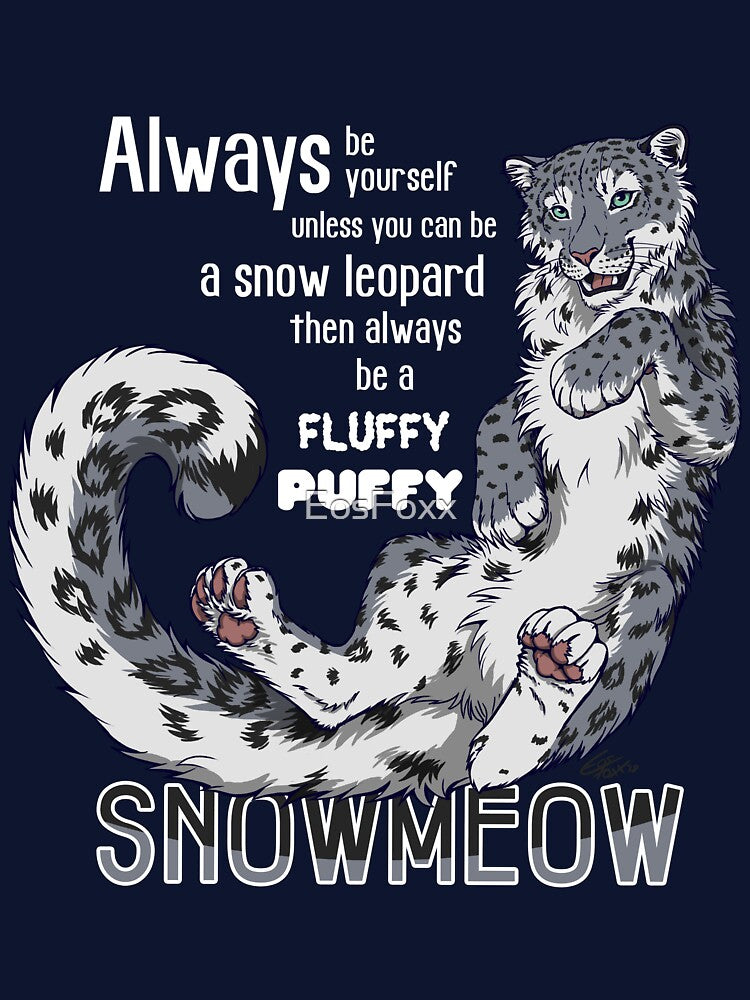 Always be snow leopard by EosFoxx
