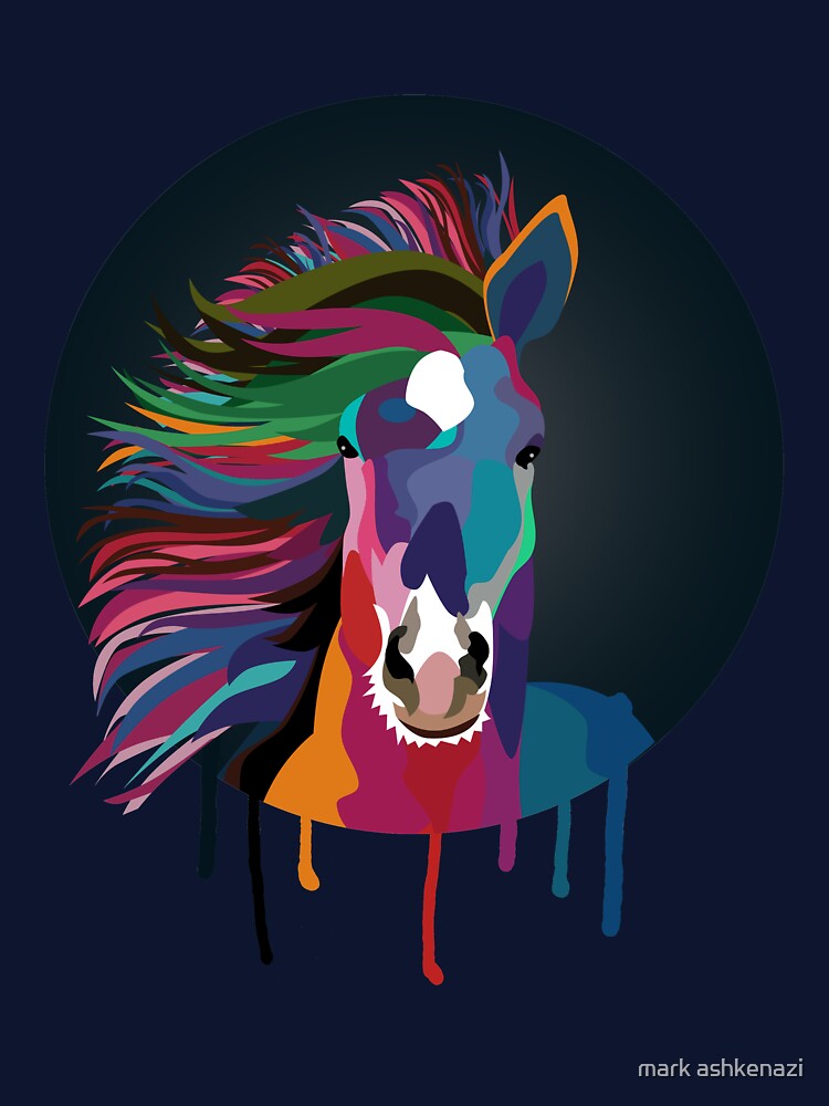 horse running by mark ashkenazi