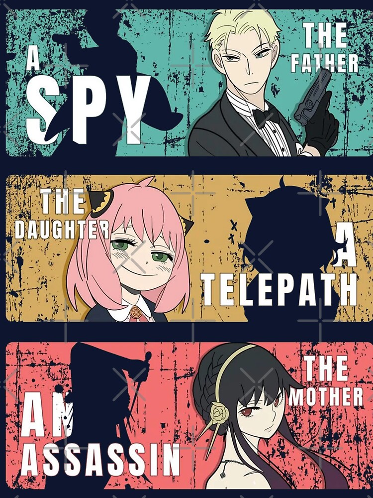Spy x Family: The Forger Family Comic Art by Samy--show