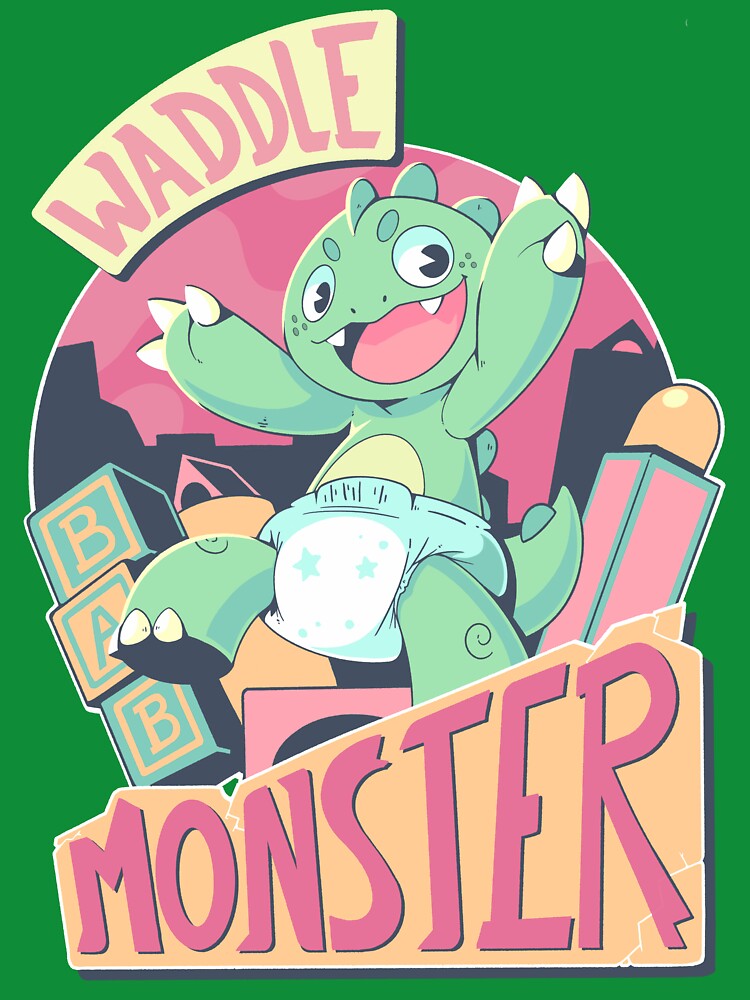 Waddle Monster by Bubblepup
