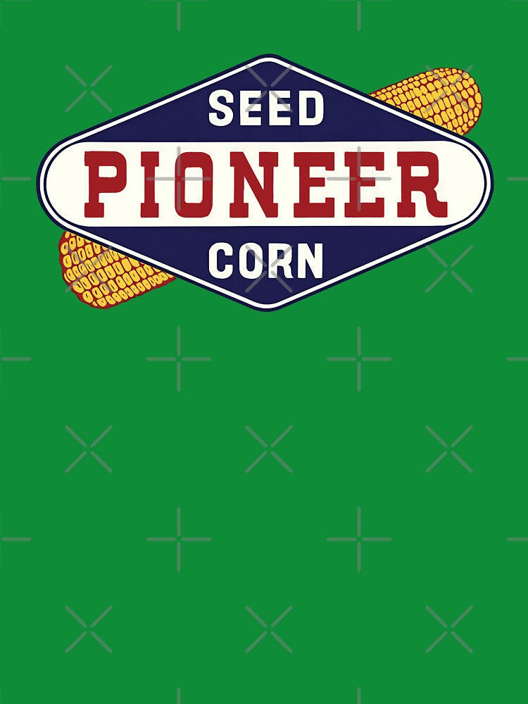 Vintage Pioneer Seed Corn emblem by retropetrol