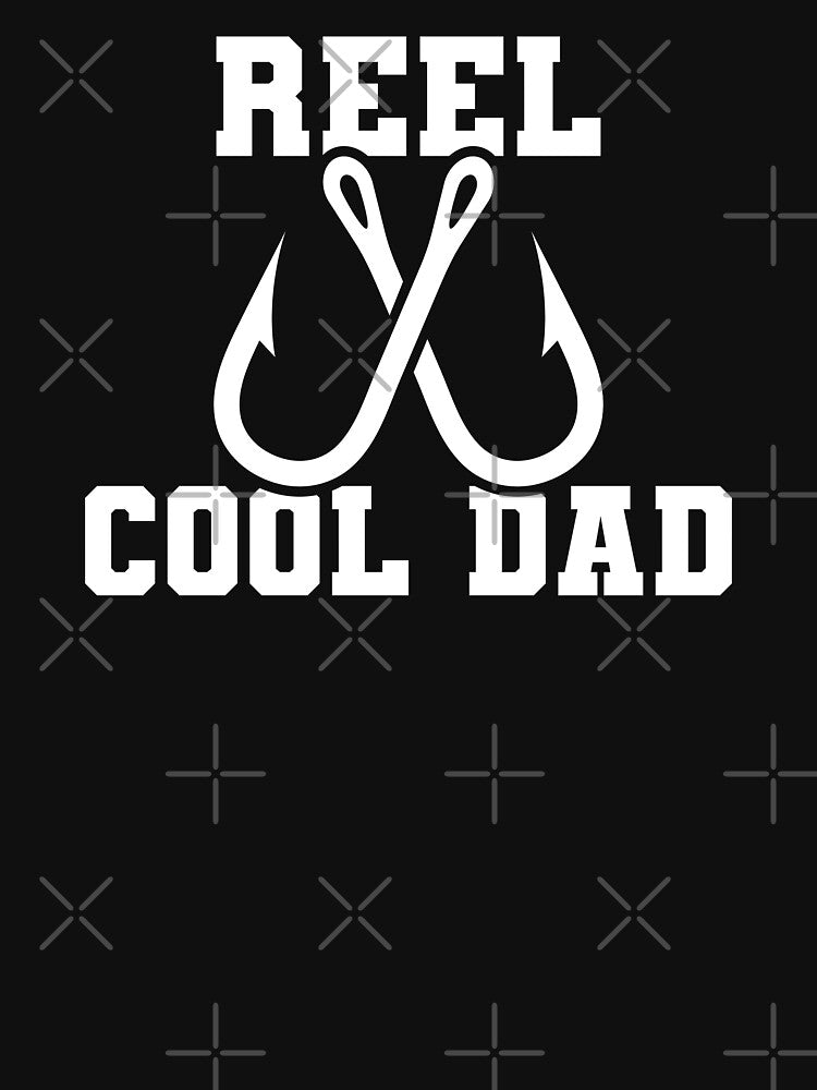 Reel Cool Dad Shirt. Funny Dad joke Shirt. Father's day Shirt. Funny Dad Sticker. Dad Socks. Gift for Father. Funny Husband Shirt. Gift for him. Fishing Shirt. Papa Shirt. by Aknarin Thika