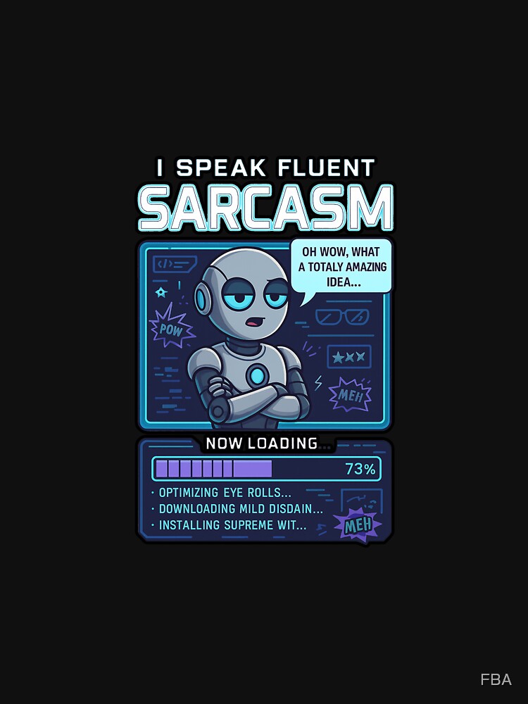 I Speak Fluent Sarcasm — Now Loading... by FBA