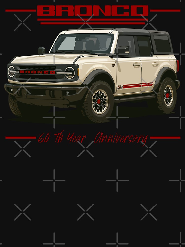 Bronco 60Th Year by BronArtworks